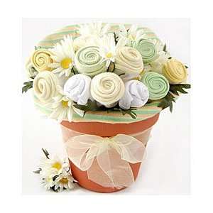  Nikkis Baby Blossom Clothing Bouquet Gift Neutral Baby