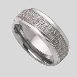  8 MM Finest Tungsten Carbide Ring Celtic Knot Jewelry