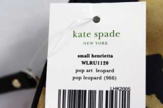   POP ART LEOPARD Print HENRIETTA COSMETIC MAKE UP CASE Beauty Bag NWT