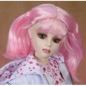  Goodreau Doll Pink Cotton Candy Wig Toys & Games