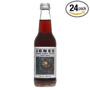 Jones Soda Root Beer, 20 Ounces (Pack of Grocery & Gourmet Food