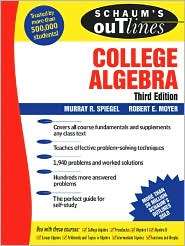   Algebra, (0071452273), Robert Moyer, Textbooks   