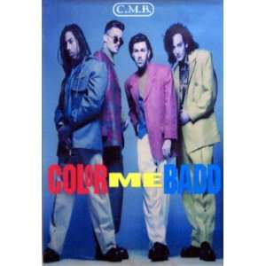  COLOR ME BADD GROUP BLUE 24x 36 Poster 
