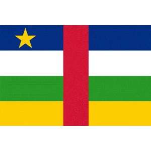  Central African Republic 5 x 3 Flag