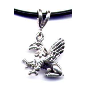  16 Black Griffin Necklace Sterling Silver Jewelry Sports 