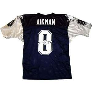  Troy Aikman Dallas Cowboys Double Star Throwback Jersey 