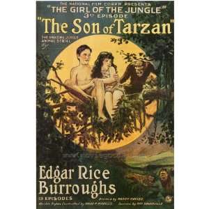  The Son of Tarzan (1920) 27 x 40 Movie Poster Style A