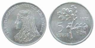 Turkey 1975 5 Kurus UNC (KM906  