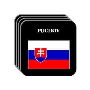  Slovakia   PUCHOV Set of 4 Mini Mousepad Coasters 
