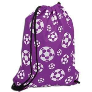  Soccer Ball Sack Pack (Purple)