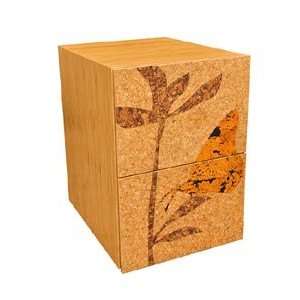    Iannone Design Cork Butterfly Pedestal File