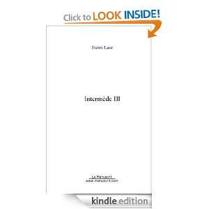 Intermède III (French Edition) Pierre Laur  Kindle Store