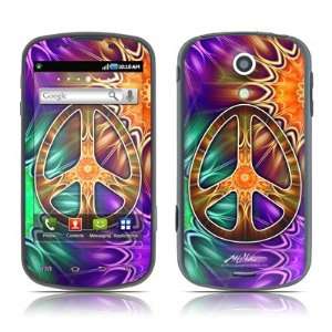 Peace Triptik Design Protective Skin Decal Sticker for Samsung Epic 4G 