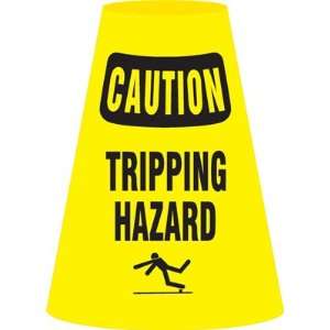  Caution Tripping Hazard Cone Message Sleves Sign,  x 