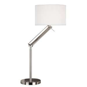  Hydra Brushed Steel Table Lamp