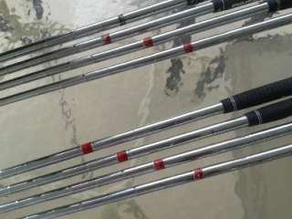   true temper stiff steel shaft which fits in with the set nicely