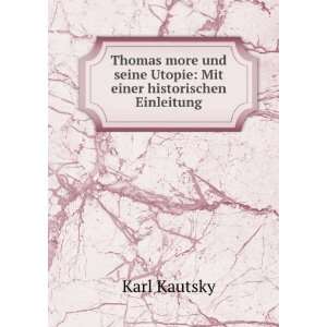    Mit einer historischen Einleitung Karl Kautsky  Books