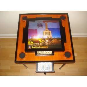   (Monumento de Santiago) Domino Table and Game Set Toys & Games