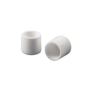   Count 1/2 Soft Touch Vinyl Chair Tips, White