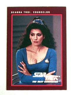 Marina Sirtis/TROI Star Trek Autograph Trading Card  