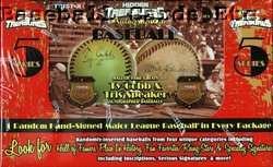 Tristar Hidden Treasures Series 5 Autographed Baseball Box of 6 
