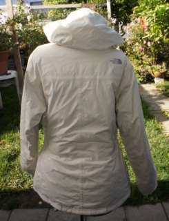 USED North Face Womens ATLANTIC Down Jacket Vintage White NWT LARGE NO 