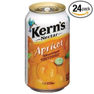 Kerns Apricot Nectar, 11.5 Ounce (Pack of 24)  Grocery 
