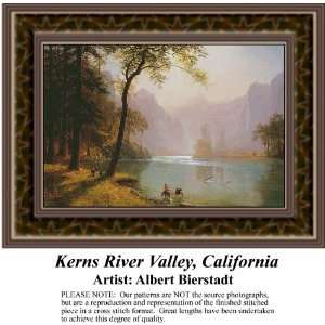  Kerns River Valley California, Counted Cross Stitch 