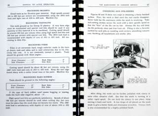 Atlas Craftsman Manual of Lathe Operation 12 Knob  