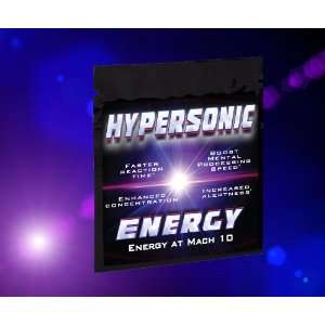 Hypersonic Energy   Energy Supplement Developed By a Pharmacist   4 