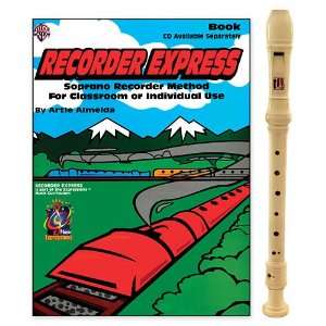  West Music Bare Bones 3 Piece Recorder with Recorder 