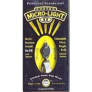  Photon Micro Light 2 Key Ring Yellow LED