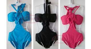   Halter One piece Monokini Trikini Swimsuit Bathing Suit SW184  