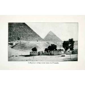   Dune Khufu Cheops Africa   Original Halftone Print