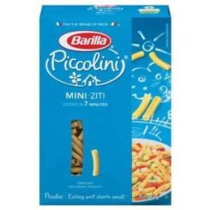 Barilla Piccoloni Mini Ziti Pasta 16 oz  Grocery & Gourmet 