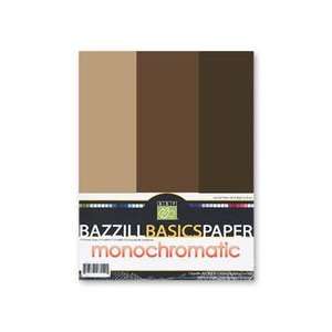  Bazzill Multi Pack 8.5x11 Trio 15pc Java Arts, Crafts 