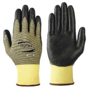  ANSELL 11 510 Gloves,Cut Resistant,Yellow/Black,M,PR