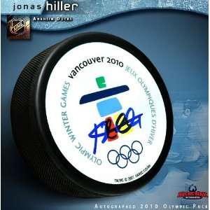   Autographed/Hand Signed 2010 Olympic Hockey Puck