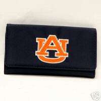 Auburn University Tigers AU Ladies Checkbook Wallet  