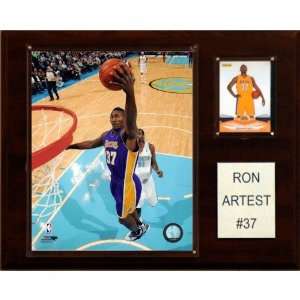  NBA Ron Artest Los Angeles Lakers Player Plaque
