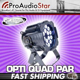Elation Opti Quad Par 72W, 18 x 5W LED RGBW Light PROAUDIOSTAR  