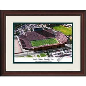 University of Iowa Kinnick Stadium Alumnus Framed Lithograph 