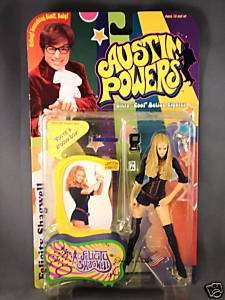 1999 Austin Powers Felicity Shagwell New Action Figure  