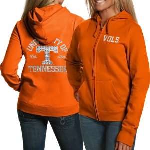 Tennessee Volunteers Ladies Tennessee Orange Victoria Full Zip Hoodie 