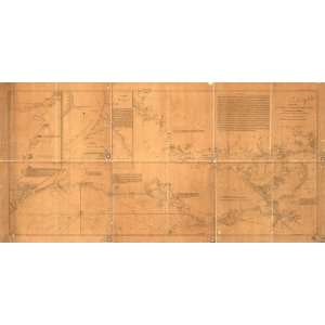  1778 map of Gulf Coast, Louisiana