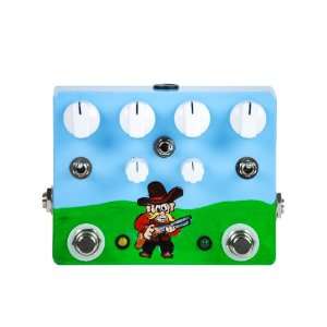  JHS Pedals Double Barrel Overdrive Pedal (Handpainted 