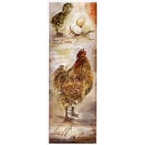  Coq Et Poussin by Clauva 8x25