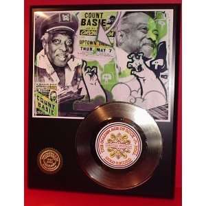  COUNT BASSIE GOLD RECORD LIMITED EDITION DISPLAY 