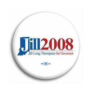  Jill Long Thompson for Governor Button   2 1/4 (Indiana 