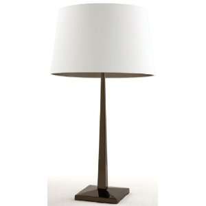  Dillard Brown Nickel Column Lamp Arteriors Home Lighting